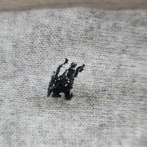 Burberry Blue Label 6' Cashmere Scarf With Tassels *Multiple Holes - Read - Picture 4 of 13